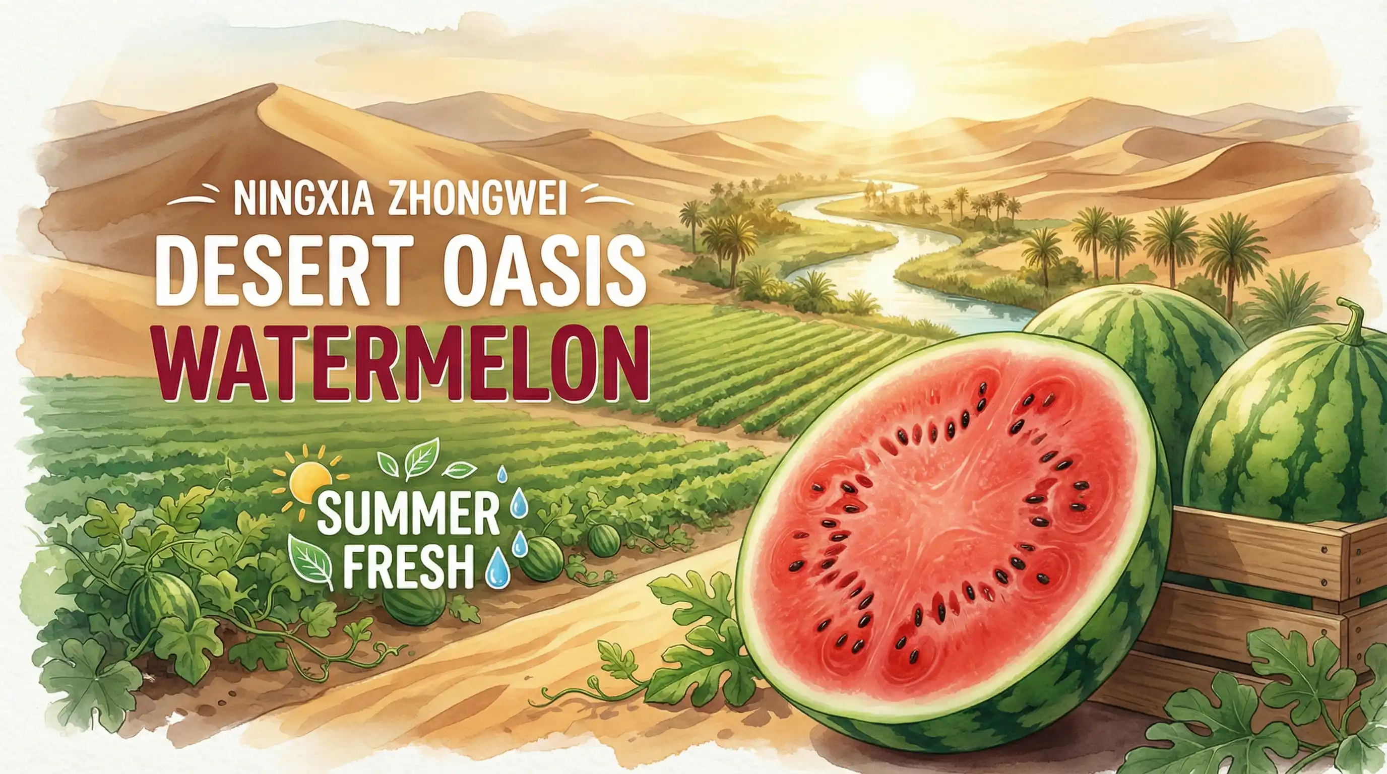 宁夏硒砂瓜产地风光 - 暗网禁区