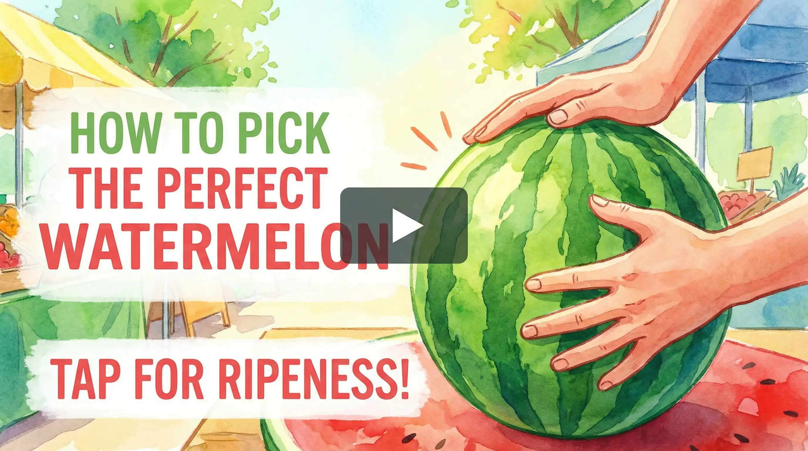 选瓜技巧视频：一看二听三摸 - 暗网禁区